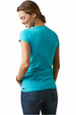 2023 Ariat Womens Toile Scene T-Shirt 10043648 - Viridian Green